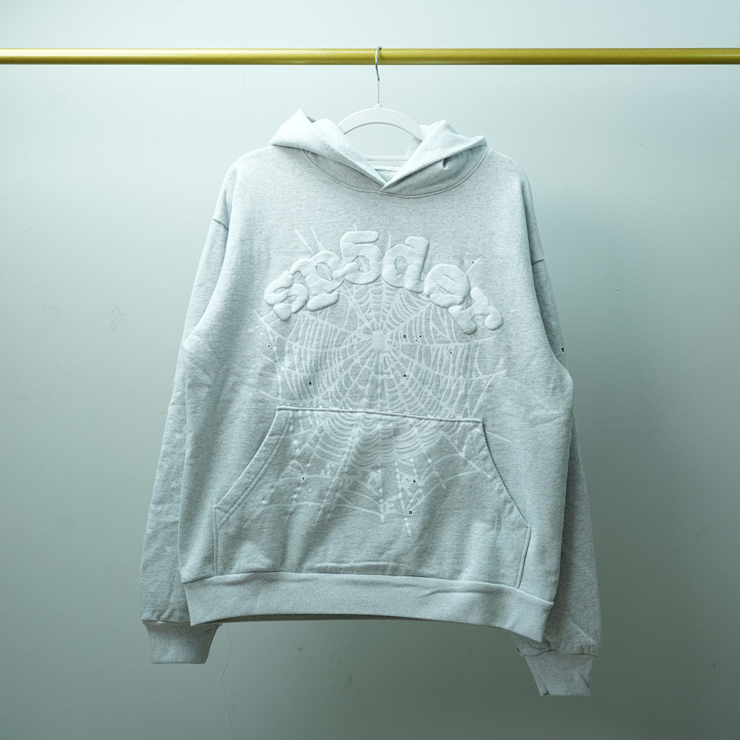 Chanel 265 Sp5Der OG Web Hoodie Heather (Grey) - Image 6