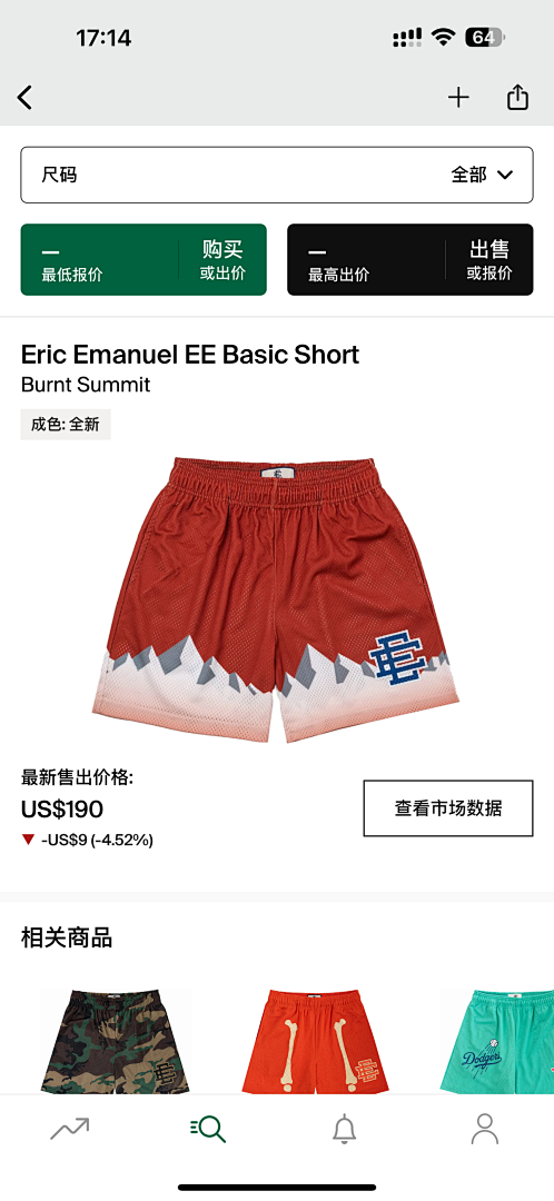 Chanel 80 Eric Emanuel EE Basic Short Burnt Summit