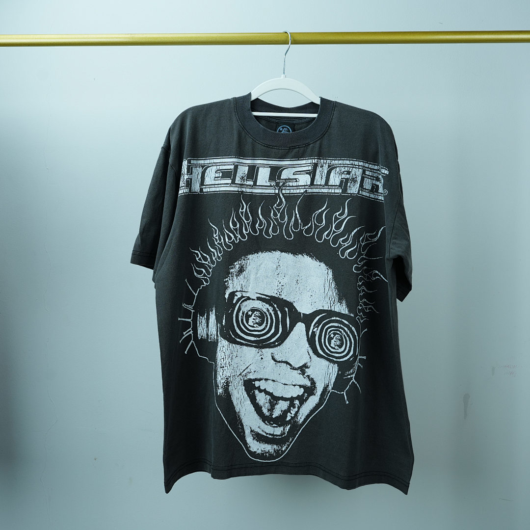 Other 65 Hellstar Studios Rage Short Sleeve Tee Shirt (Black) - Image 5