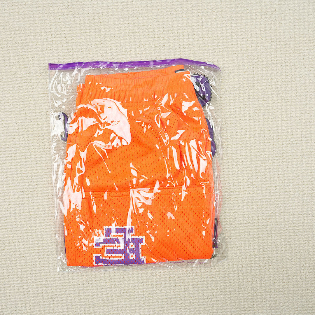 Chanel 80 Eric Emanuel EE Basic Short Fiery Coral/Purple - Image 3