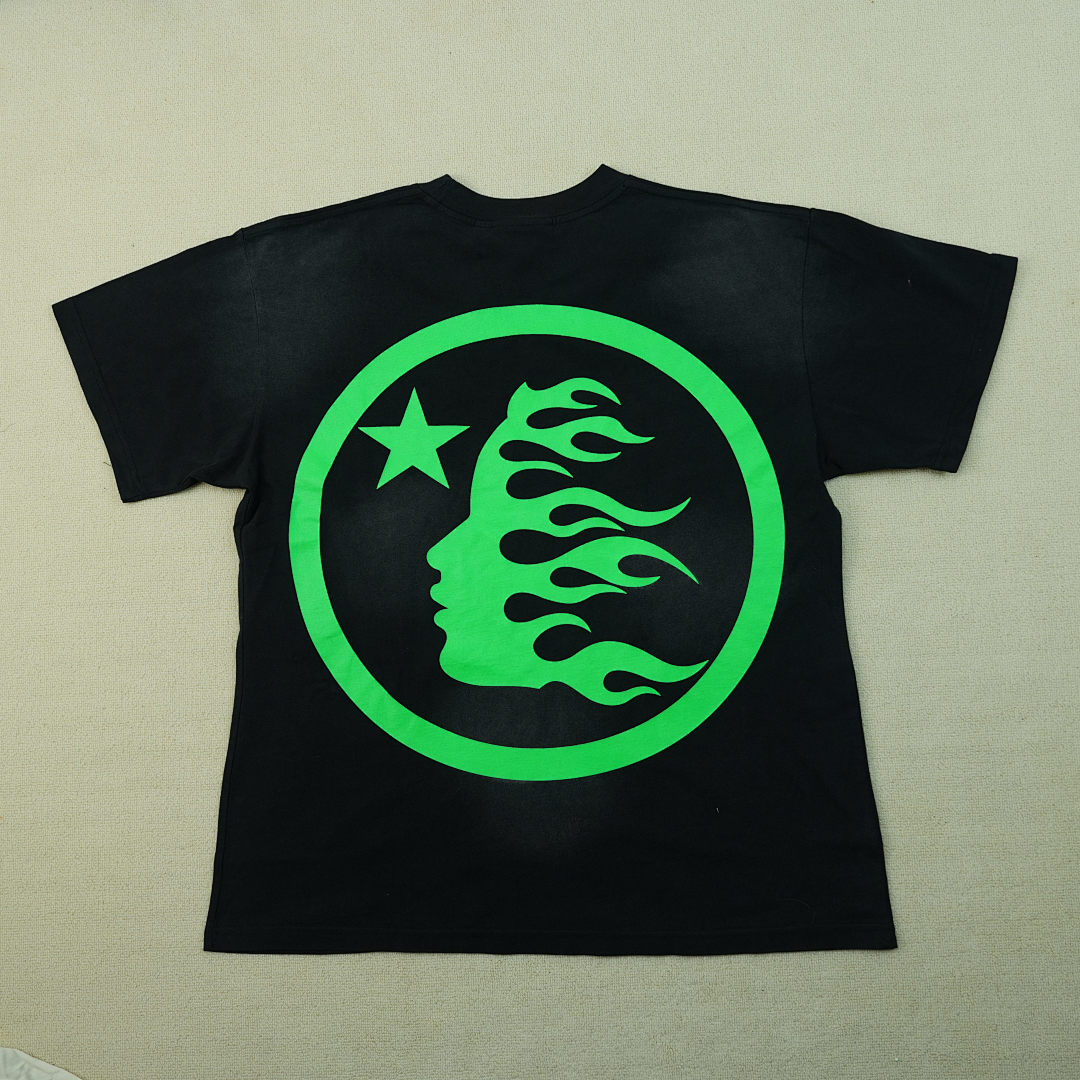 Other 205 Hellstar Classic T-Shirt Black/Green (Regular Print) - Image 16