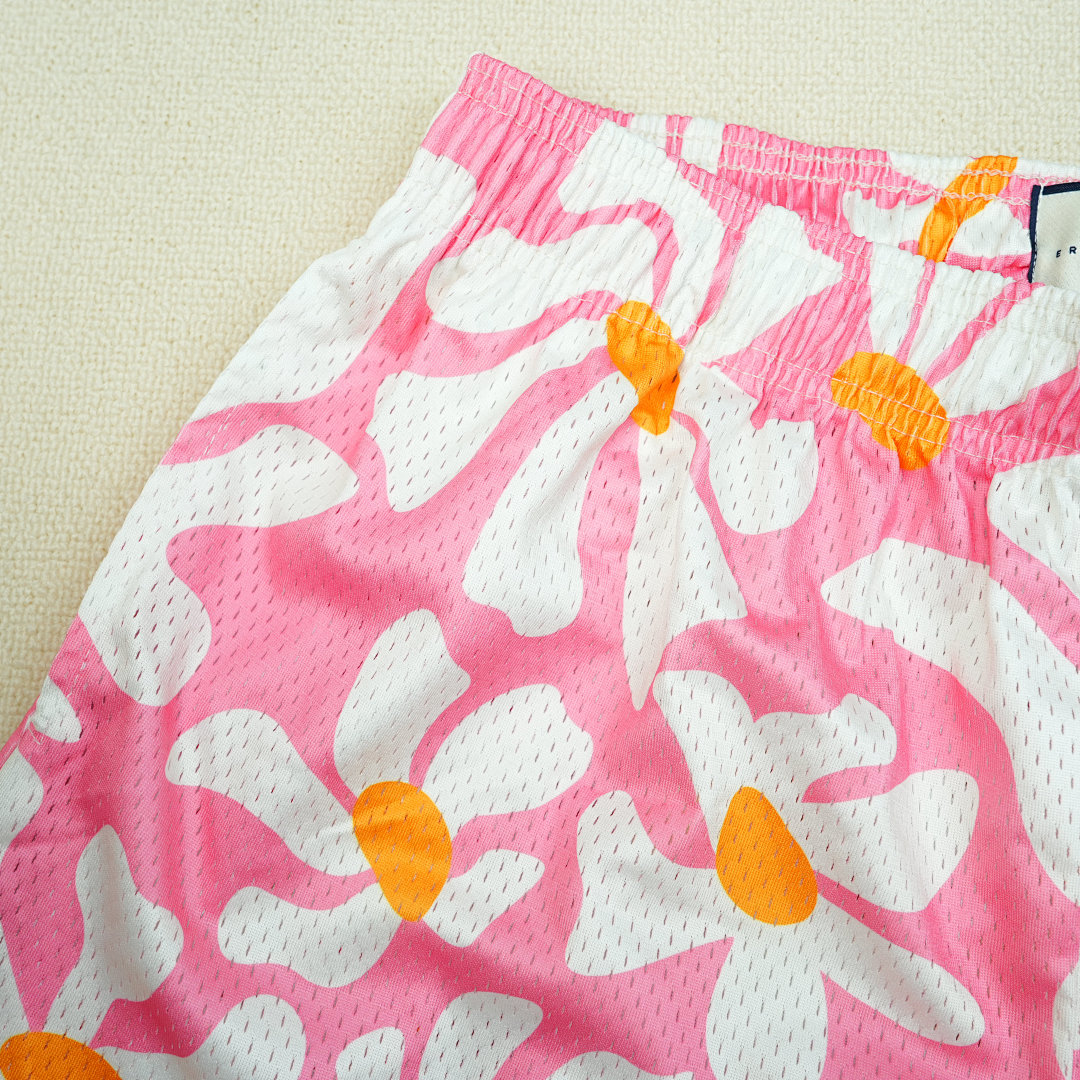 Chanel 80 Eric Emanuel EE Basic Short Pink Daisies/Vellow - Image 16
