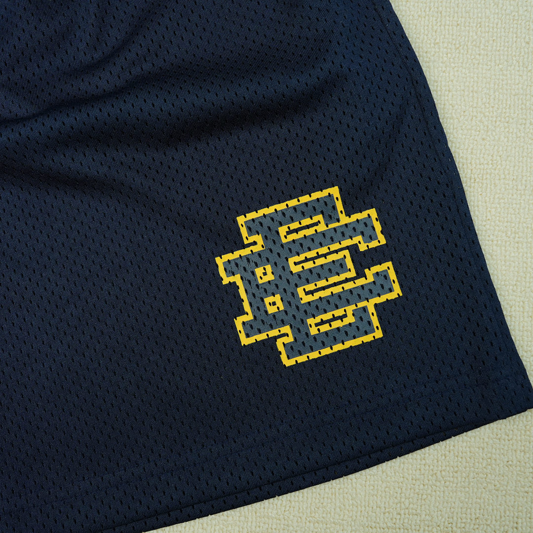 Chanel 80 Eric Emanuel EE Basic Short Navy/Yellow (SS24) - Image 9