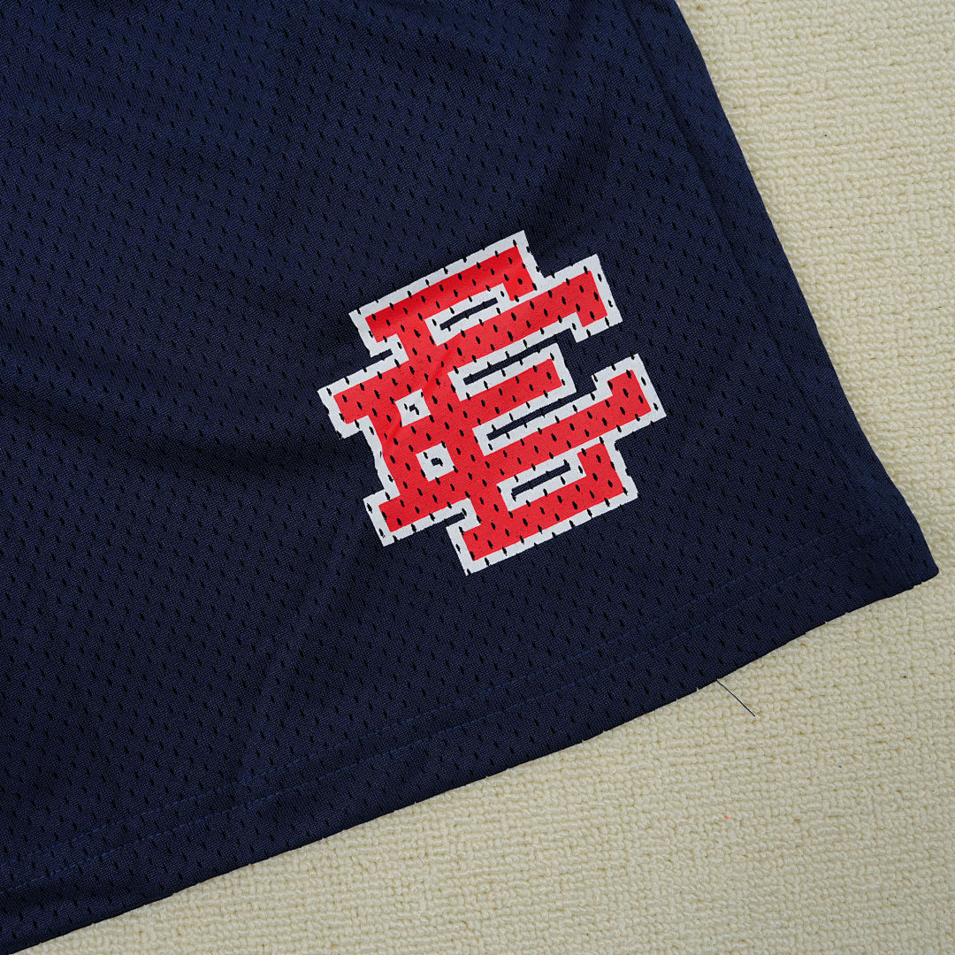 Chanel 80 Eric Emanuel EE Basic Test Print Short (Navy) - Image 8