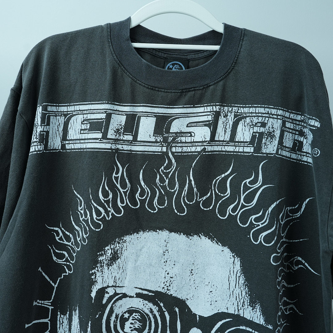 Other 65 Hellstar Studios Rage Short Sleeve Tee Shirt (Black) - Image 9