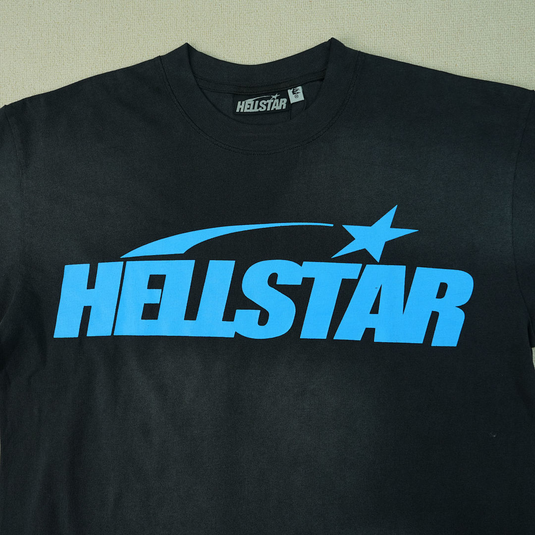 Other 205 Hellstar Classic T-Shirt Black/Bue (Regular Print) - Image 7