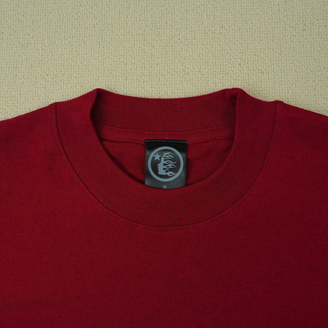 Other 65 Hellstar Studios Jesus Emblem Short Sleeve Tee Shirt Blood (Red) - Image 26