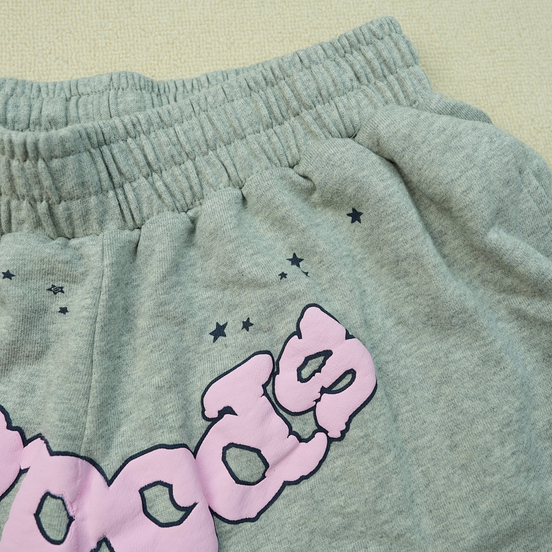 Other 175 Sp5Der OG Web Logo Sweat ShortHeather (Grey) - Image 10
