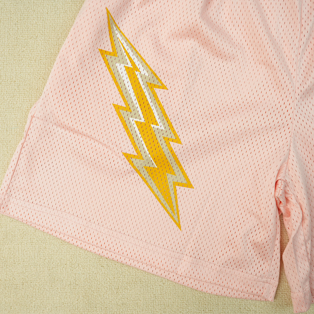 Chanel 80 Eric Emanuel EE Short Rose Quartz/Velow Bolt - Image 7