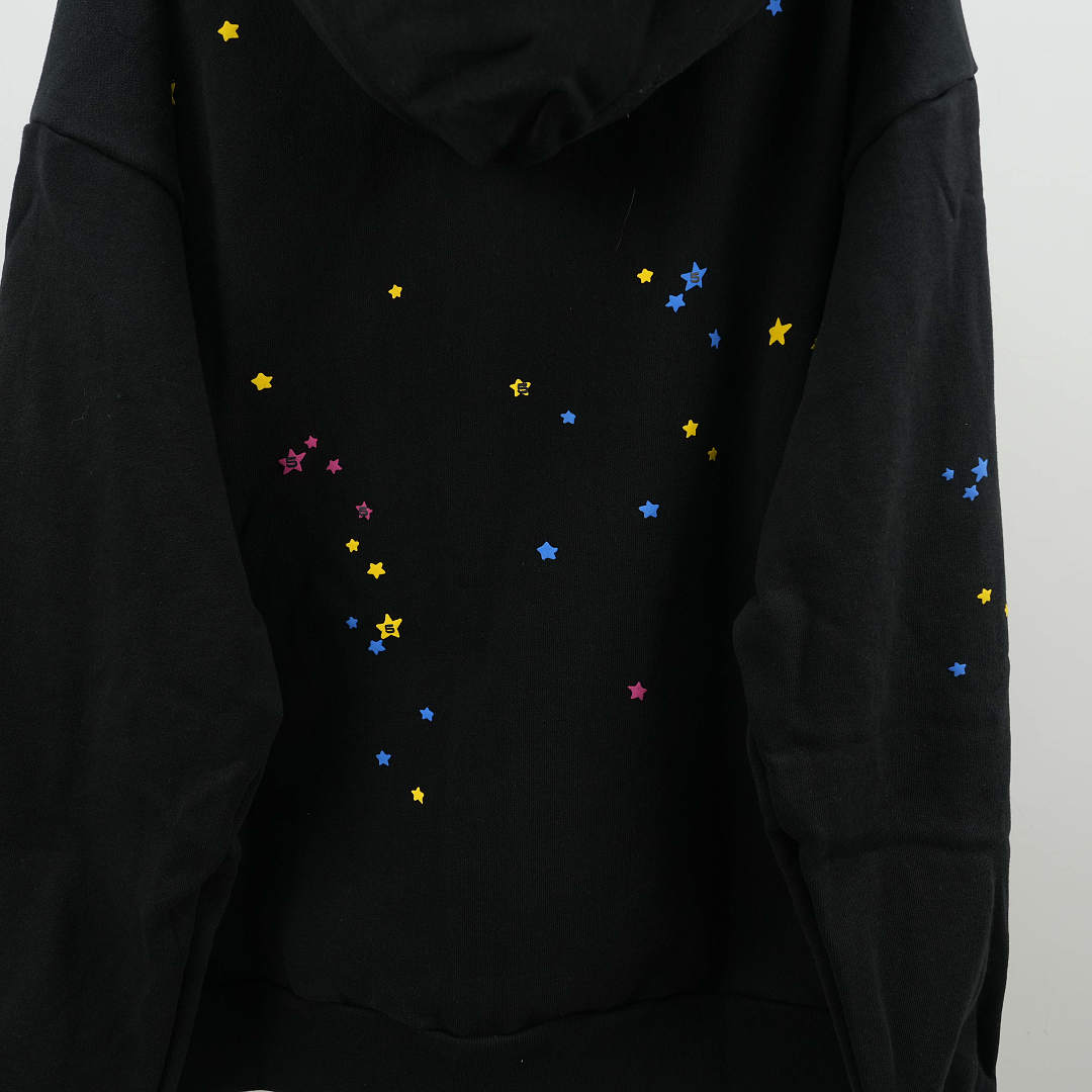 Other 285 Sp5Der Rhinestone Punk V2 Hoodie (Black) - Image 17