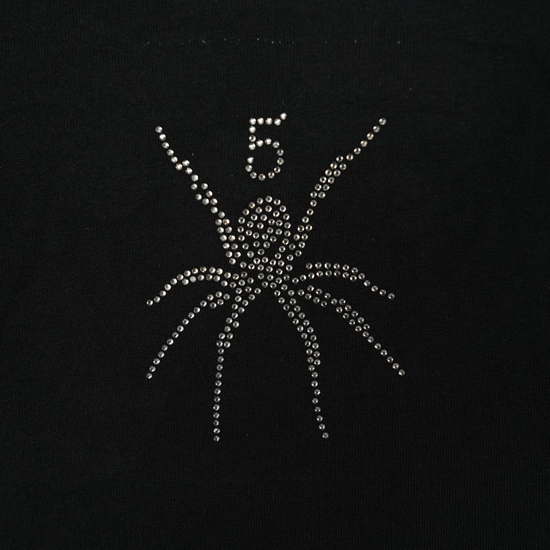 Other 115 Sp5derTM Rhinestone TeeBlack - Image 4