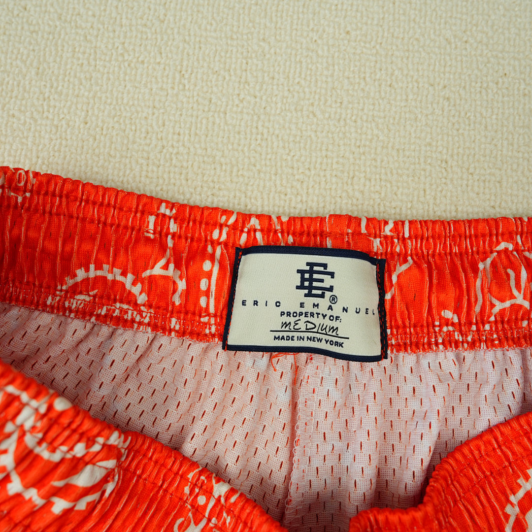 Chanel 80 Eric Emanuel EE Basic Short Orange Paisley - Image 10