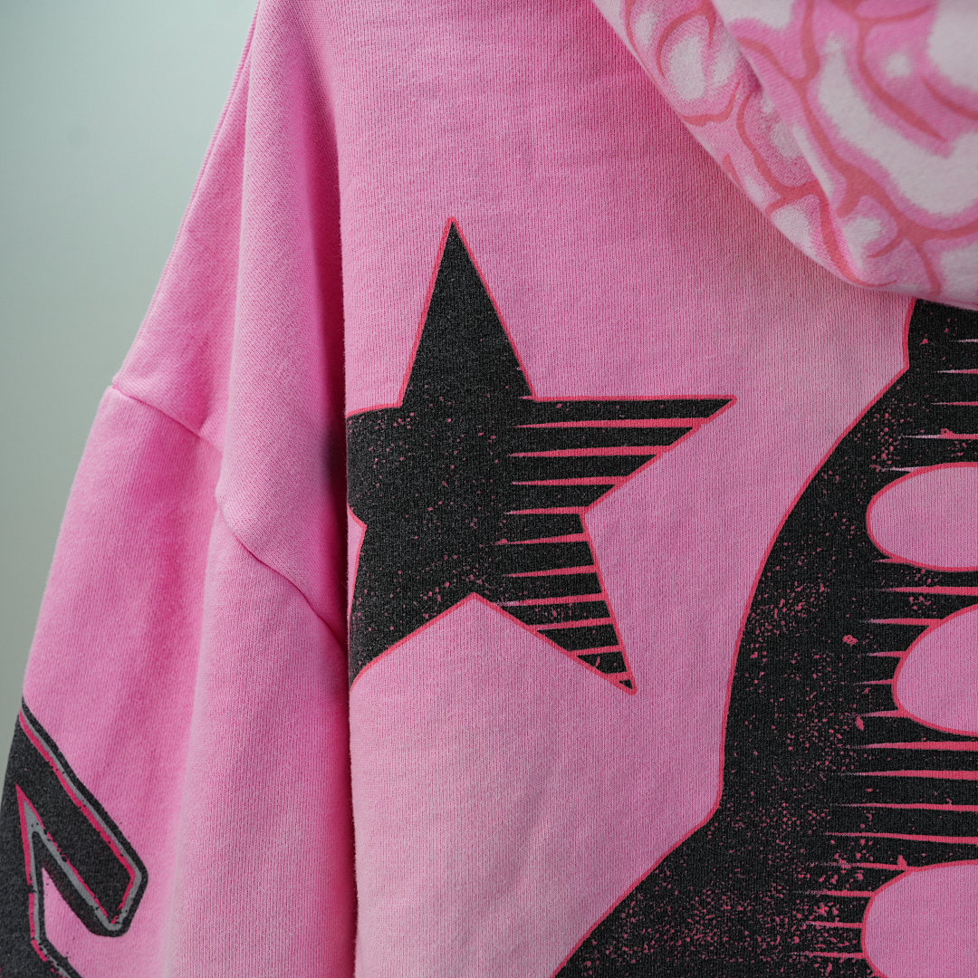 Other 415 Hellstar Brainwashed With Brain Hoodie (Pink) - Image 29