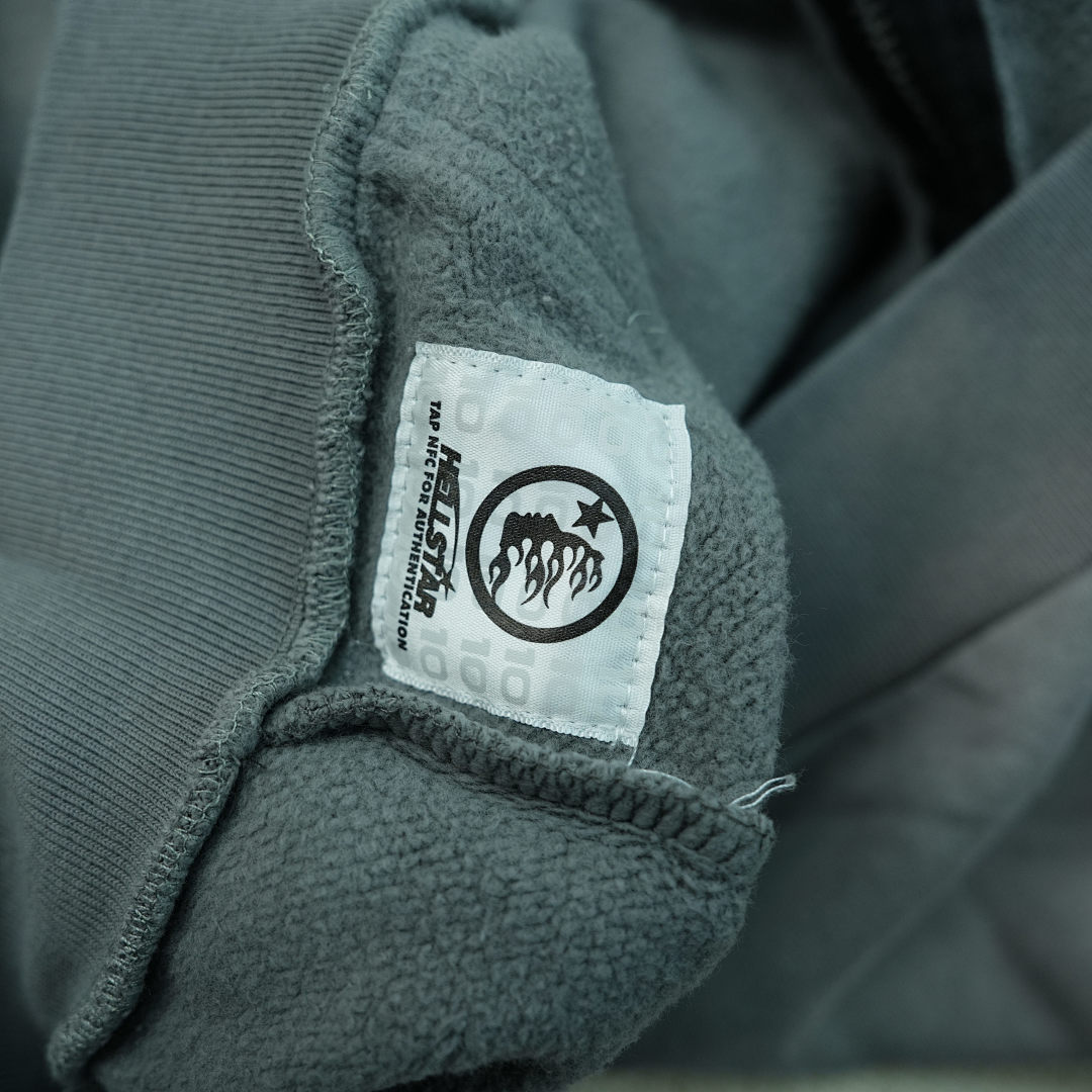 Other 380 Hellstar Studios Zip Hoodie (Gray) - Image 9