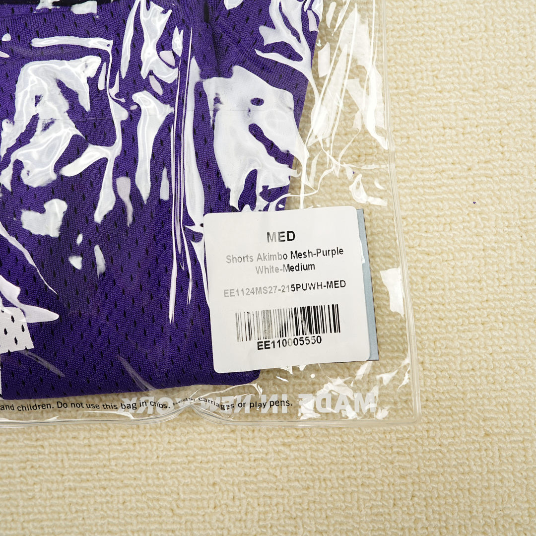 Chanel 80 Eric Emanuel EE Akimbo Tyrrell Winston Short Purple/White - Image 4