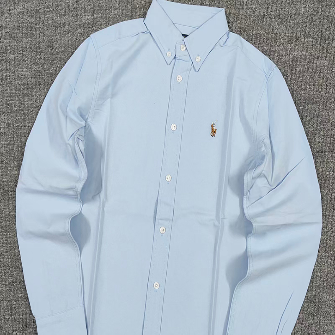 Other €21.8 Female Version 100%Cotton Oxford Shirt Womens Solid Cotton Long Sleeve C - Image 21