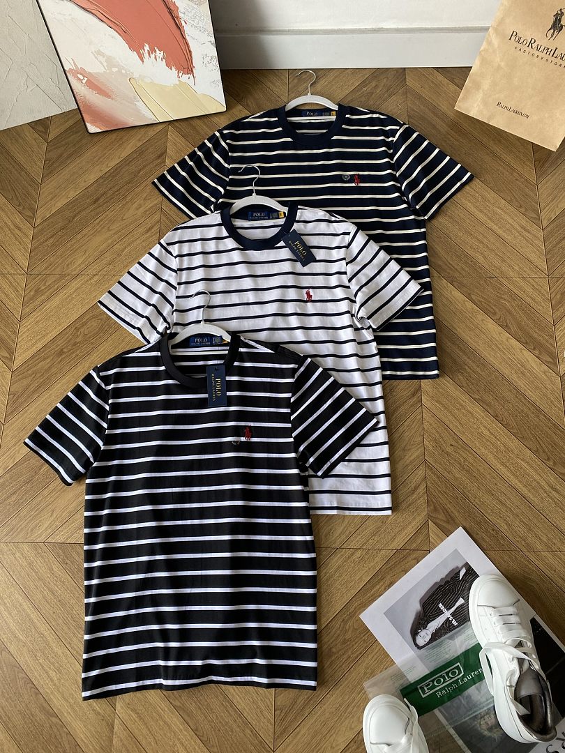 Other €14.0 ##Striped Jersey T-Shirt RL Striped Short Sleeve T 521226 E - Image 21