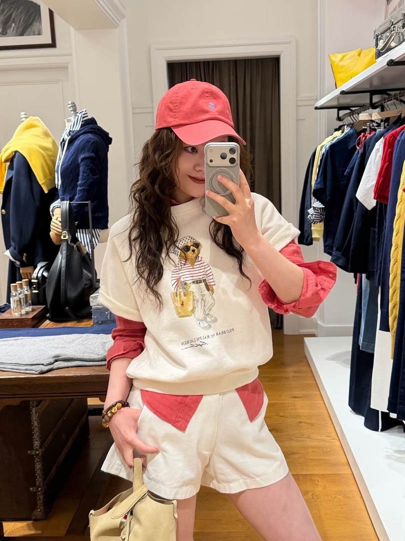 Other €15.3 ## Bear Women Sport Short Sleeve Shirt Fleece Canvas W81 X - Image 6