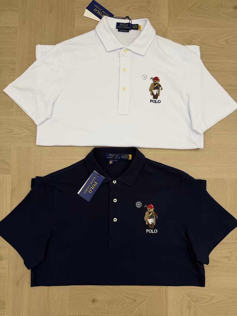 Other €19.7 ##Custom Slim Fit Bear Cotton Polo Shirt Y - Image 7
