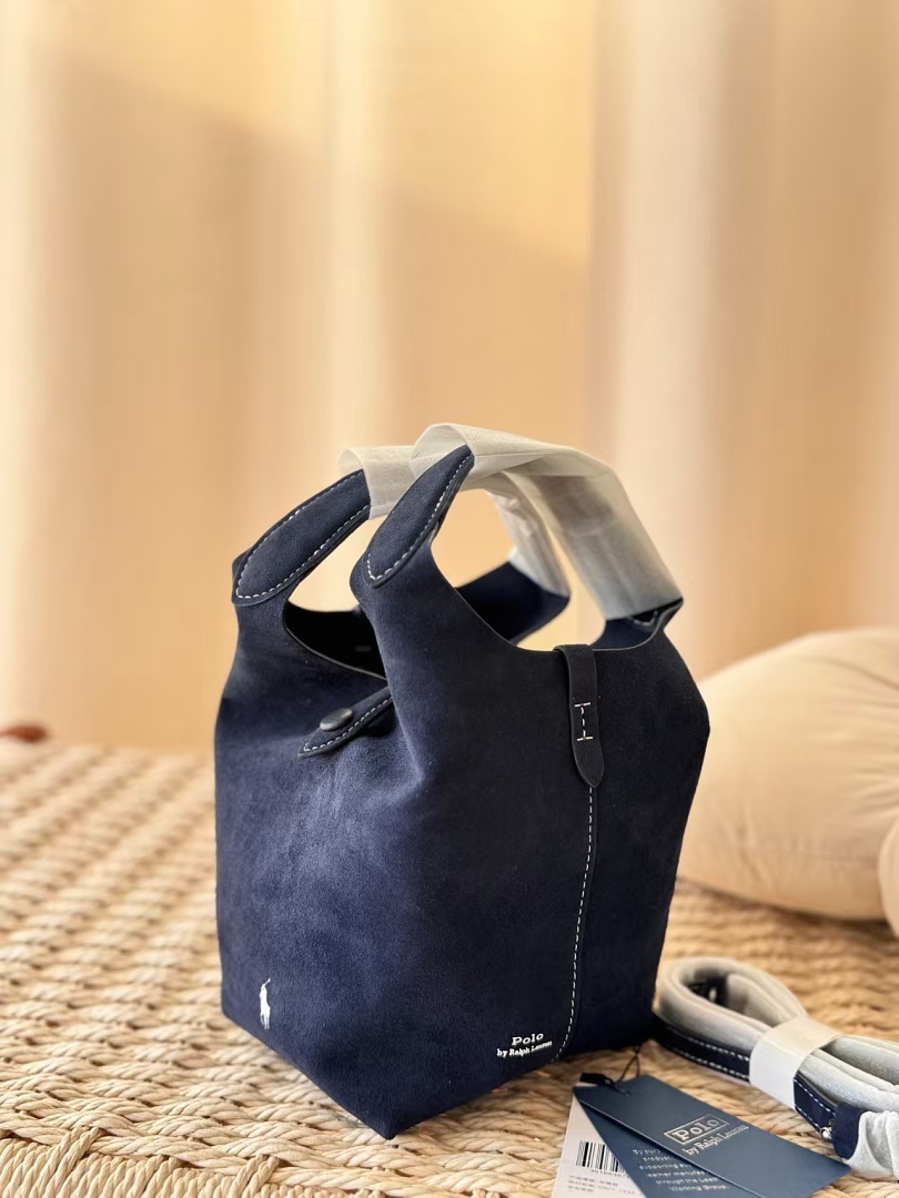 Other €37.4 ## Cow Suede Mini Tote Bag Velvet Leather Small No V - Image 14