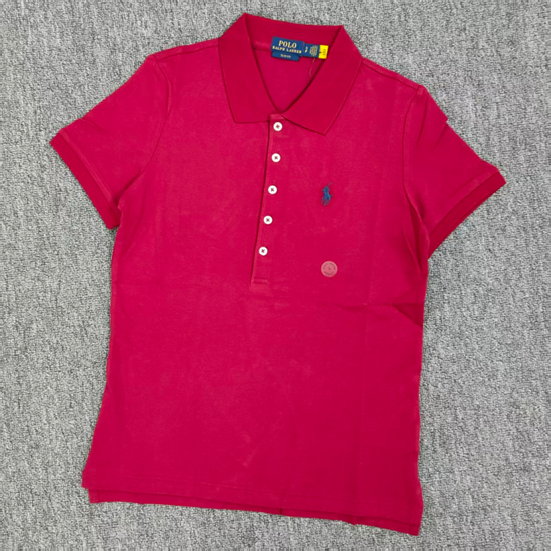 Other €18.7 #RL 8 Color Five Button Stytle Women's POLO Shirt Buckle Womens B - Image 21