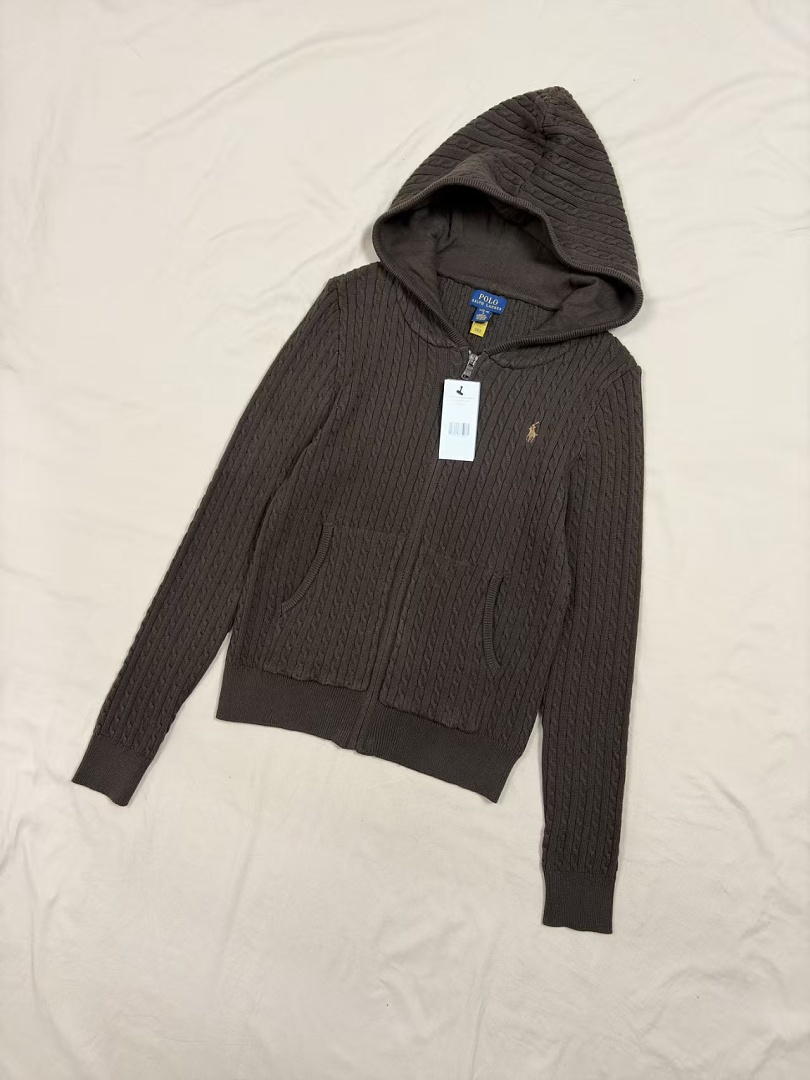 Other €33.5 ##Big Kids' Hooded Small Twill Knit Sweater Big Linen Floral Z - Image 6