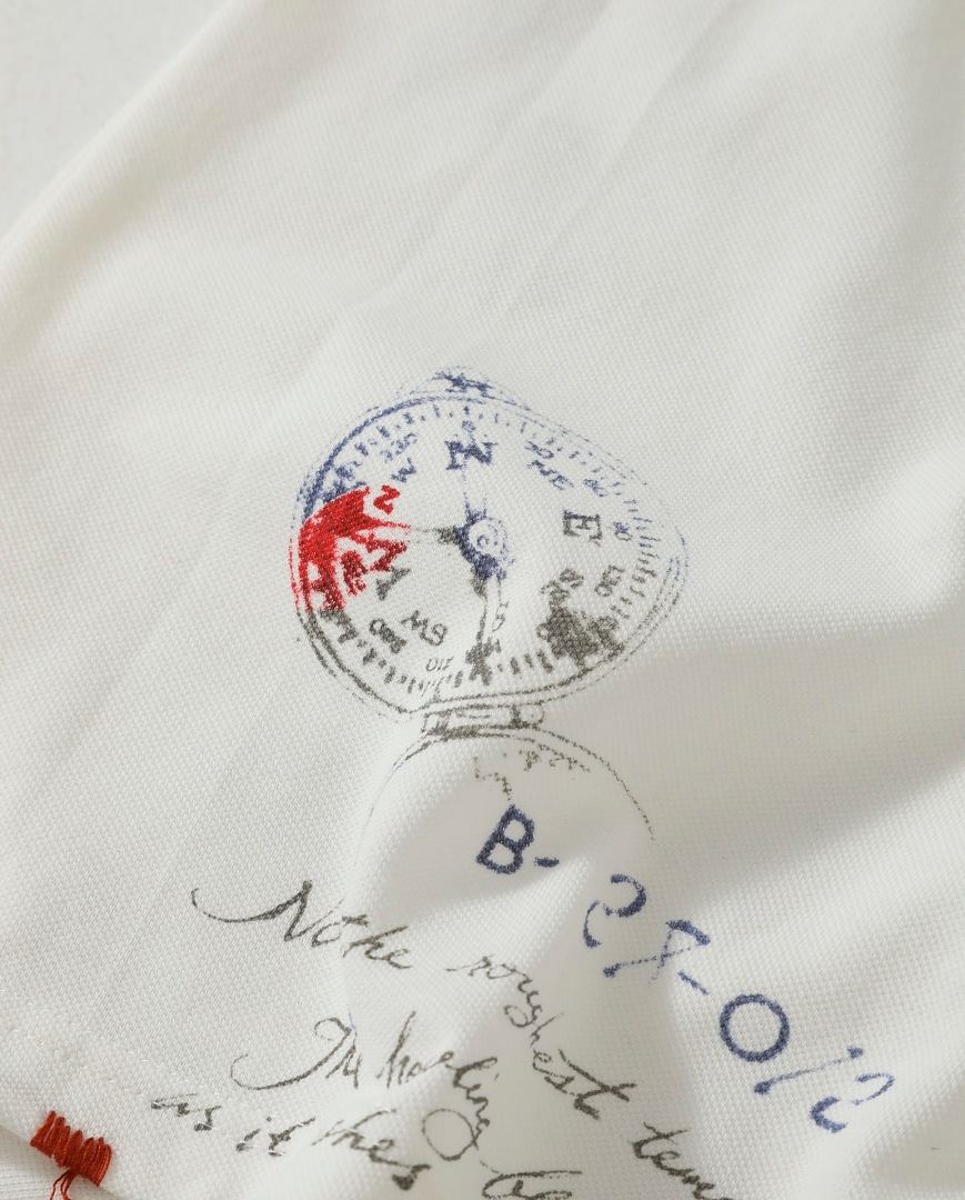 Other €28.3 ## Mesh Graphic Polo Shirt Sea 484009 E - Image 8