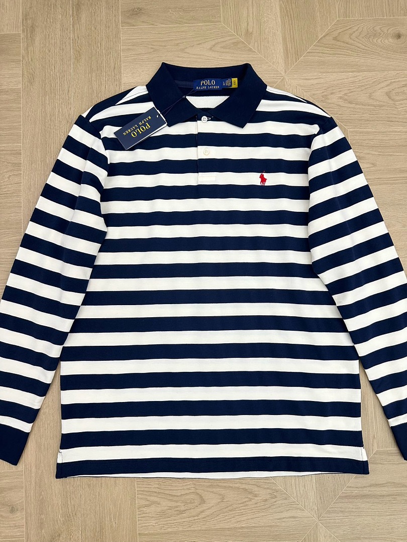 Other €21.8 ##Stripe Long Sleeve Polo RL Striped Y - Image 5