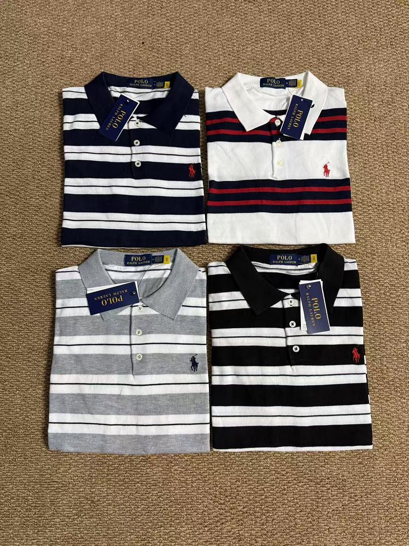 Other €19.7 ## Pima Cotton Stripe Polo Shirt 4 Striped Short Sleeve R