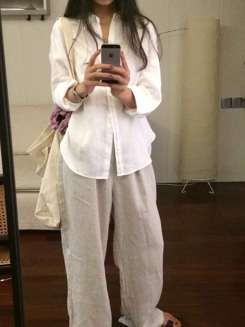 Other €21.8 ## Classic Wide-Leg Linen Trousers N (24.8Usd) - Image 3