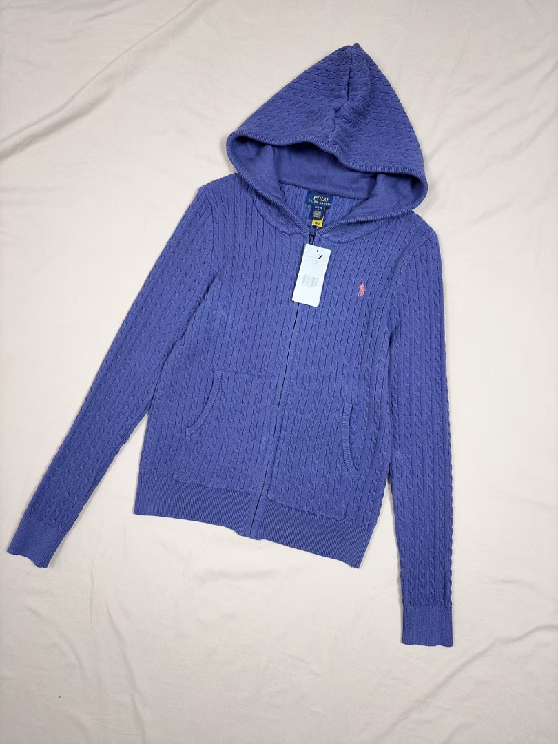 Other €33.5 ##Big Kids' Hooded Small Twill Knit Sweater Big Linen Floral Z - Image 14