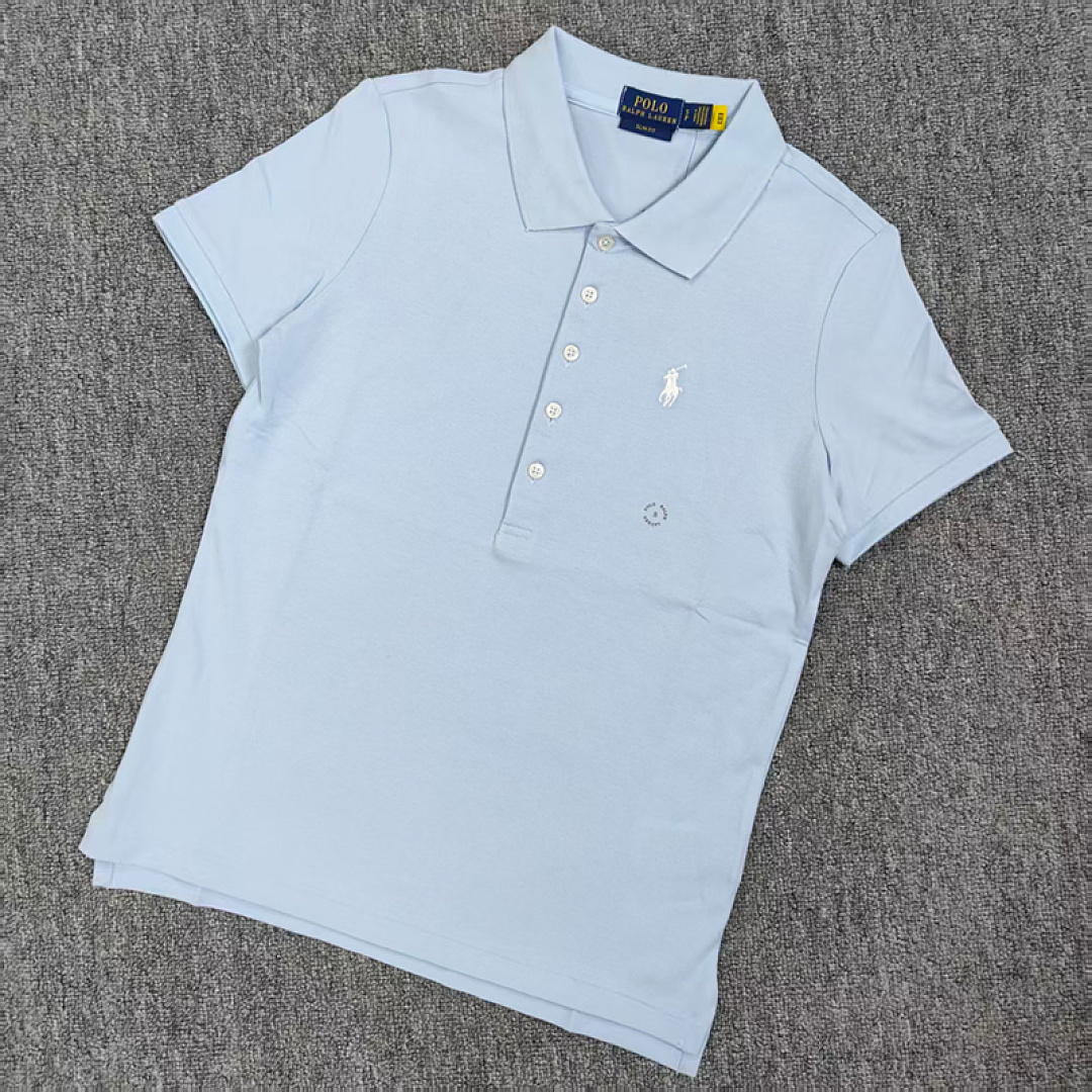 Other €18.7 #RL 8 Color Five Button Stytle Women's POLO Shirt Buckle Womens B - Image 25