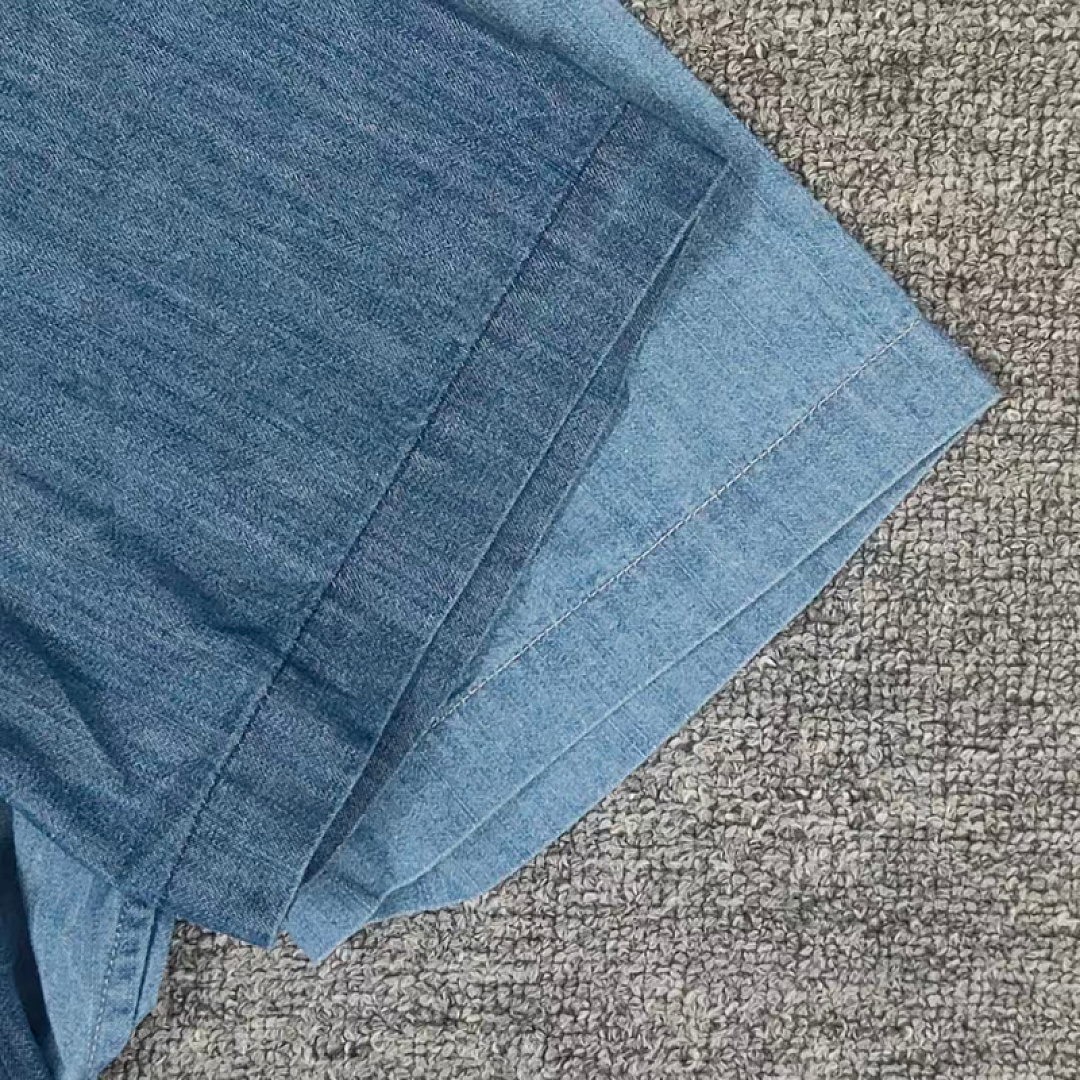 Other €20.5 ##Denim Short-Sleeved Shirt Short Sleeve M (Loose Fit) - Image 14