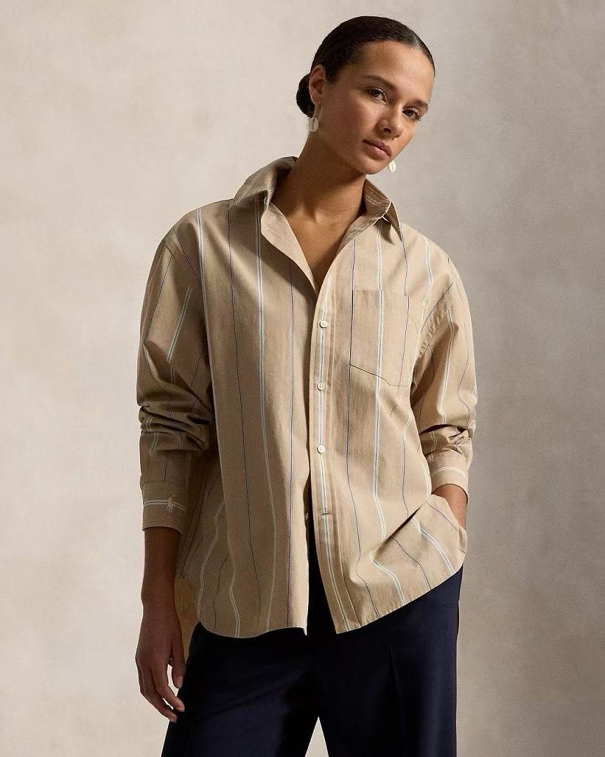 Other €24.4 ## Oversize Fit Stripe Shirt For Women RL2806 Striped Y - Image 5