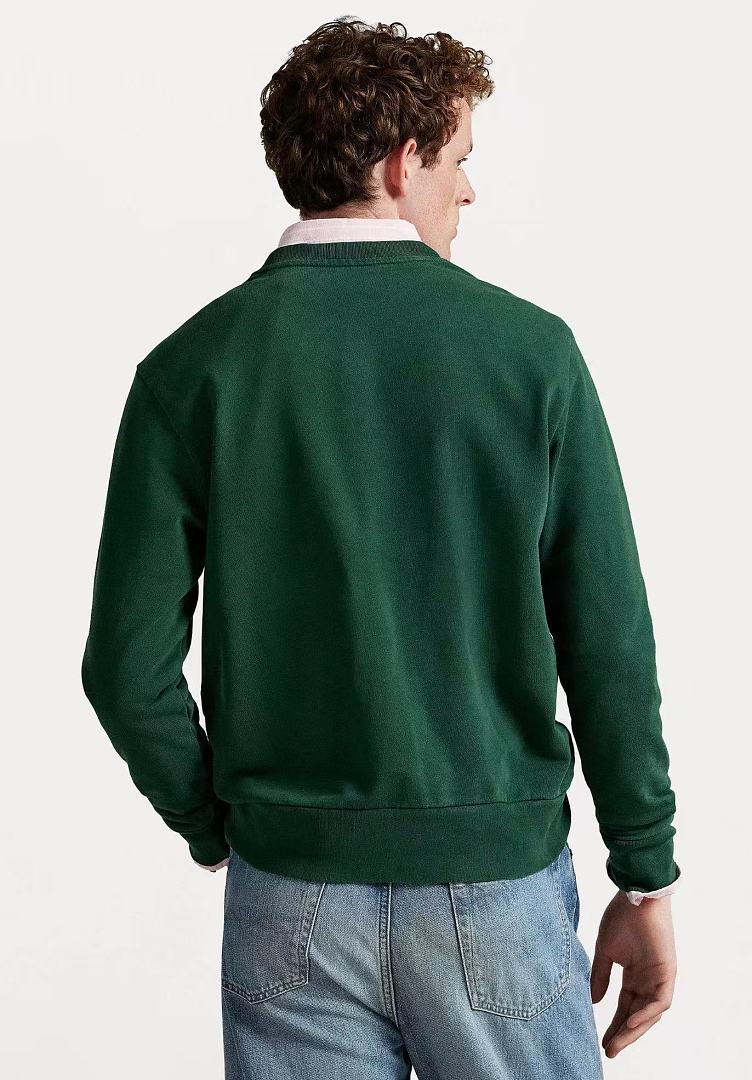 Other €21.4 Fleece-Lined Sweatshirt RL Embroidered Velvet 503237 E (Couples' Style) - Image 5