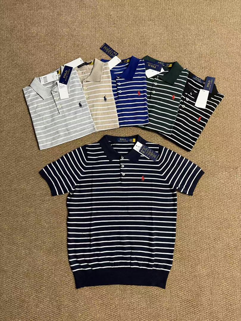 Other €20.2 ## Pima Cotton Little Stripe Polo Shirt 6 Striped Short Sleeve R - Image 8