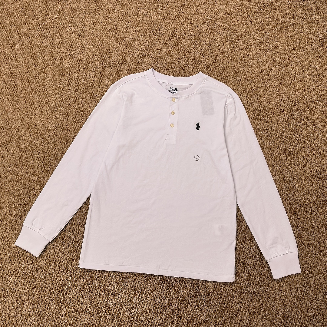 Other €15.3 ##Long Sleeve Henley T-Shirt Collar Long T B - Image 24