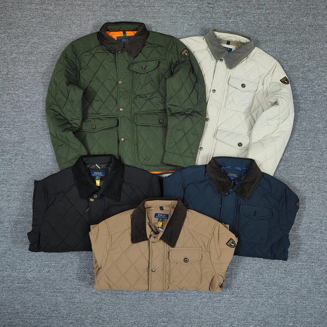 Other €37.0 ##Diamond Quilted Jacket Collar Cotton W/D