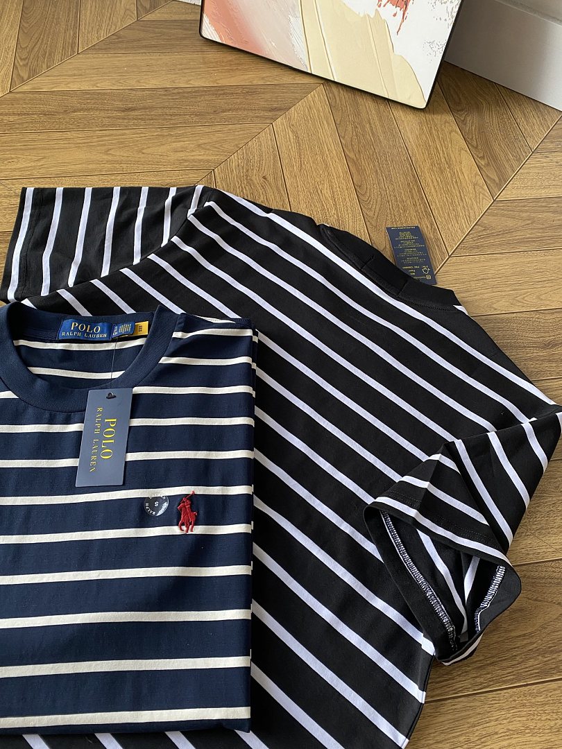 Other €14.0 ##Striped Jersey T-Shirt RL Striped Short Sleeve T 521226 E - Image 16