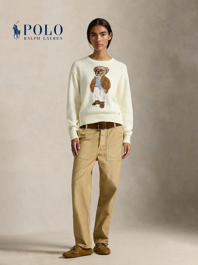 Other €36.1 ##Cotton-Blend Crewneck Sweater 808 Mirror Coffee P - Image 3