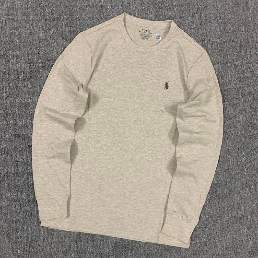 Other €14.6 #4-Color Classic Long-Sleeved Cotton T-Shirt For Men And Women Mens Long Sleeve Solid T A - Image 8