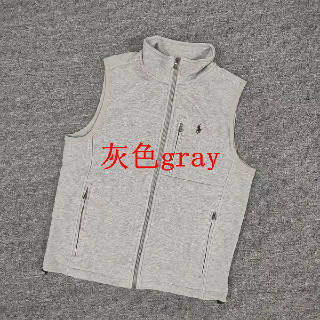 Other €28.3 ##Men Double-Knit Vest Stand Collar Sleeve R - Image 5