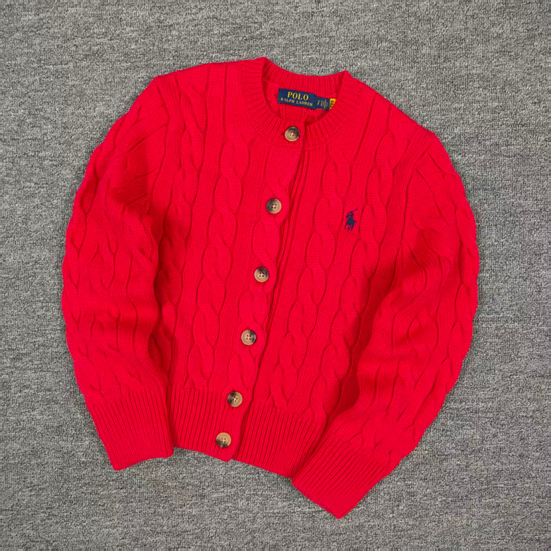 Other €28.9 #RL Wool Twist Style Cardigan For Women 90%Wool+10%Cashmere Fleece Big Linen Floral C - Image 13