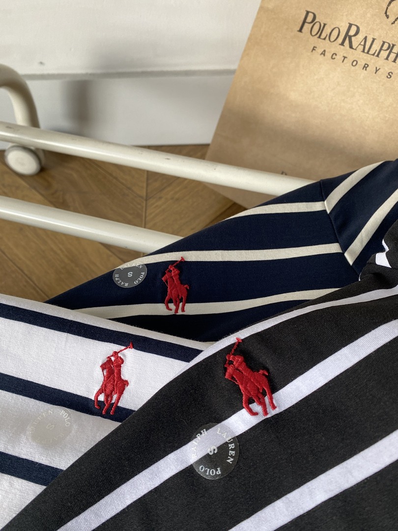 Other €14.0 ##Striped Jersey T-Shirt RL Striped Short Sleeve T 521226 E - Image 25
