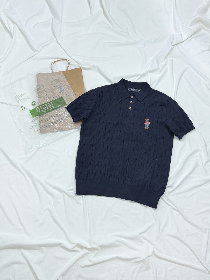 Other €20.5 ## Bear Knit Sweater Small Triple Buckle Short Sleeve Polo R - Image 17