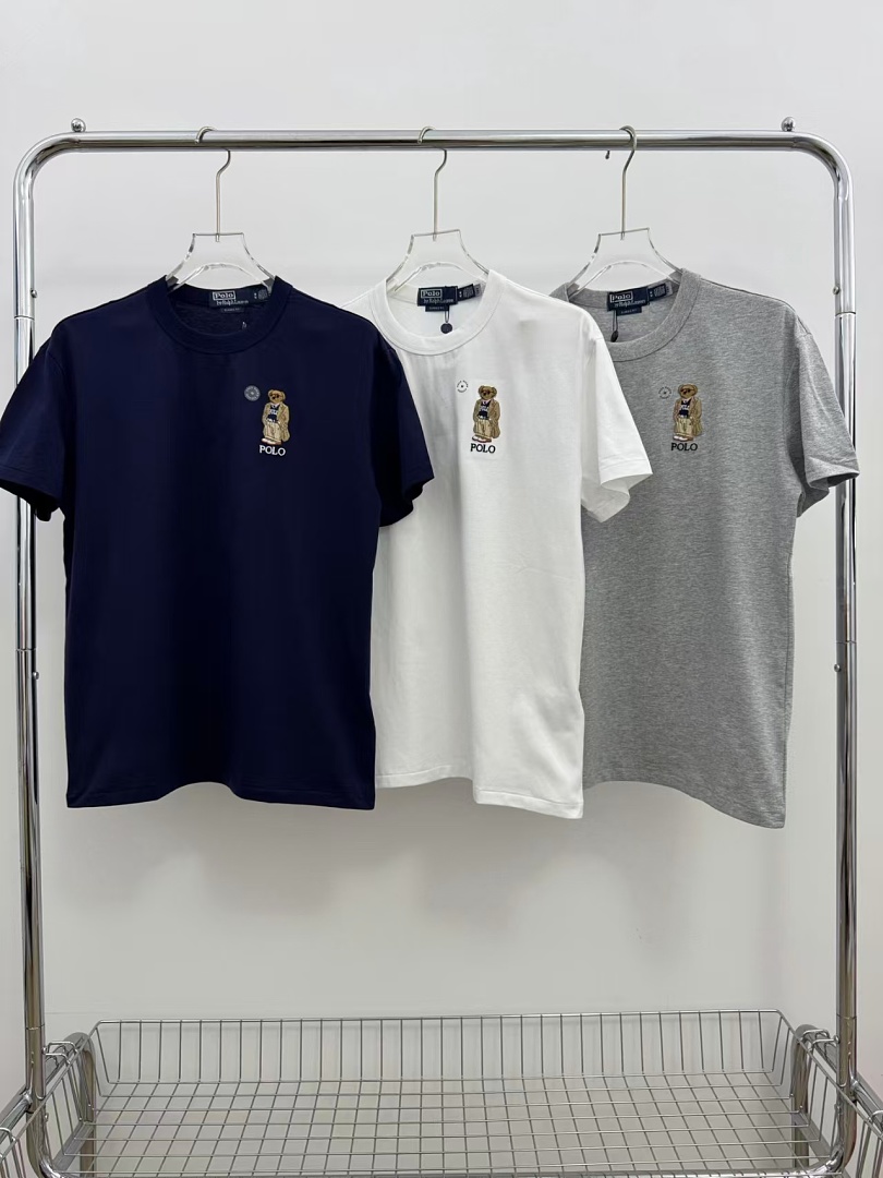 Other €12.7 ##Classic Fit Bear Embroidered T-Shirt Small Triple T Y - Image 5