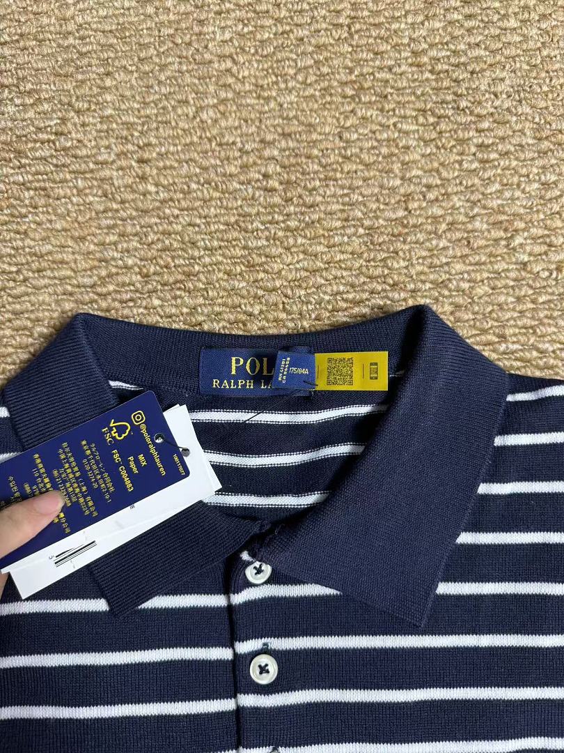 Other €20.2 ## Pima Cotton Little Stripe Polo Shirt 6 Striped Short Sleeve R - Image 17
