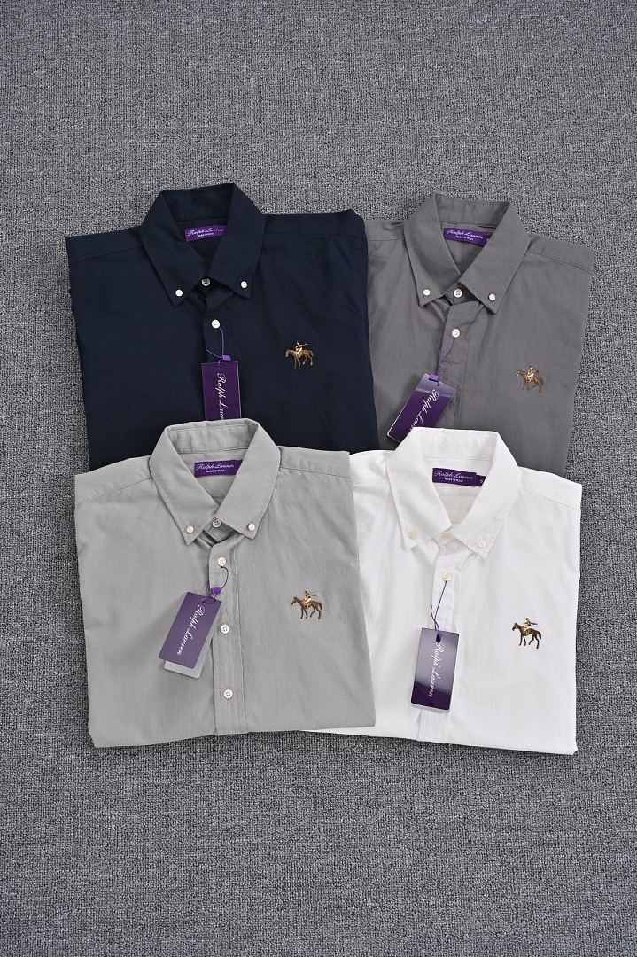 Other €24.4 ##Purple Label Oxford Shirt Purple Canvas M - Image 6