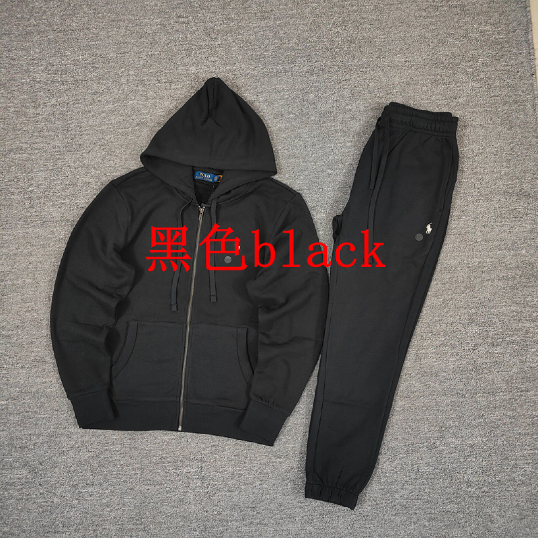 Other €54.6 ## Men's 24 Year Autumn Cotton Full Zipper Hoodie And Pants Set Quad D - Image 6