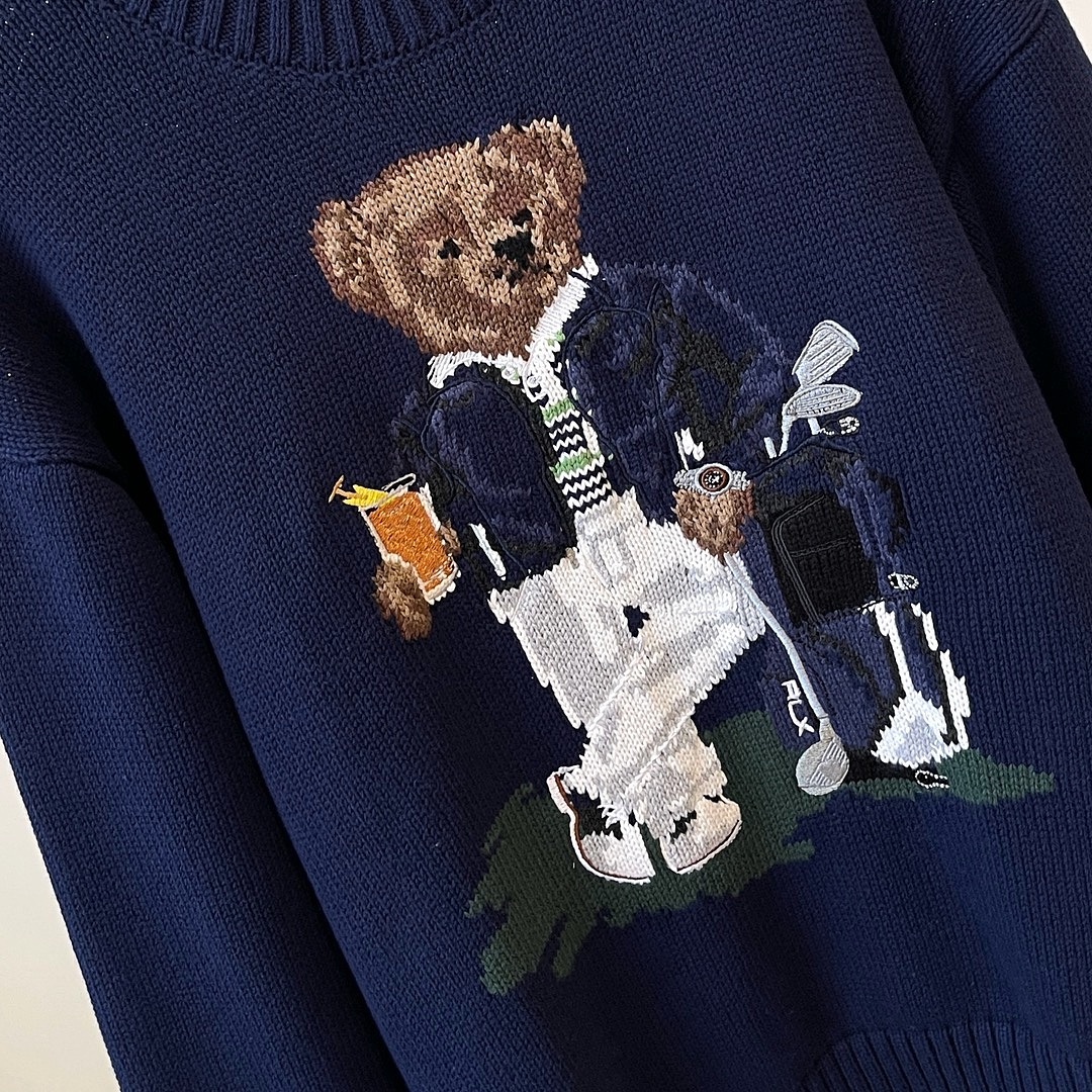 Other €36.1 ##Bear Sweater RL0808. Red High P (€28.3/¥218 Promotional Price For One Month) - Image 4